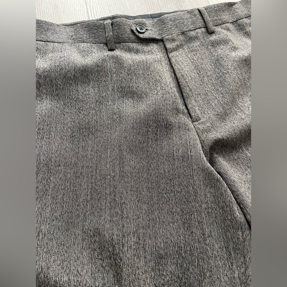Vintage Structure Charcoal Gray Wool Dress Pants - 32x30 - Picture 3 of 4